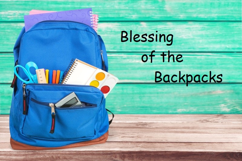 Blessing of the Backpacks 2020